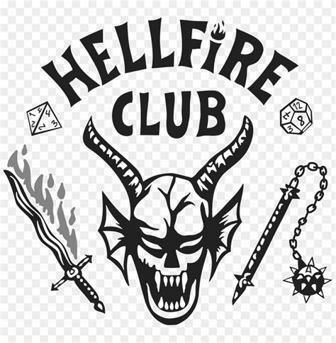 Hellfire Club Black And White Color Png - 475960 png - Free PNG Images ...