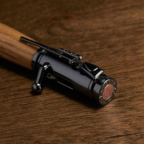 Bolt Action Pen // Gunmetal (Woodford Reserve) - Bourbon Pens - Touch of Modern