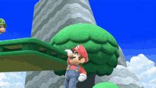 Super Smash Bros Mario GIF - Super Smash Bros Mario Shocked - Discover & Share GIFs