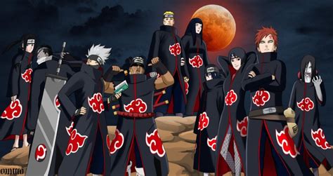 Naruto Akatsuki Clan - 3569x1890 Wallpaper - teahub.io