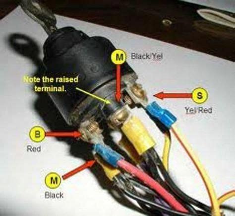 Ignition Switch Troubleshooting & Wiring Diagrams | Boat wiring, Pontoon, Boat console