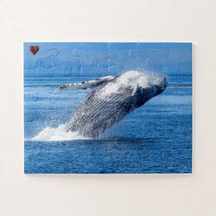 Humpback Whale Alaska Jigsaw Puzzle | Zazzle | Whale, Humpback whale ...