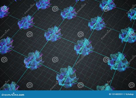 Structure of Extra Dimensions in String Theory in Physics. 3D Rendered Illustration. Stock ...