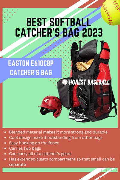 Best Softball Catcher’s Bag 2024। Coach Picked | Honest Baseball