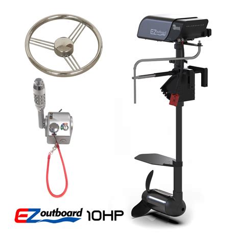 EZ-L05T/R (5HP) electric Marine propulsion outboard motor with remote control - China Boat ...