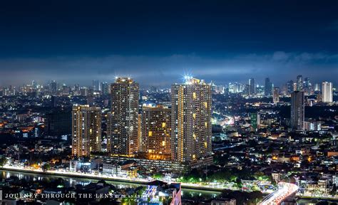 Manila Skyline from Skybar, Philippines