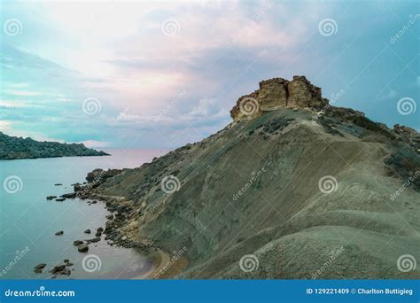 Gnejna and Golden Bay Malta Stock Image - Image of golden, island: 129221409