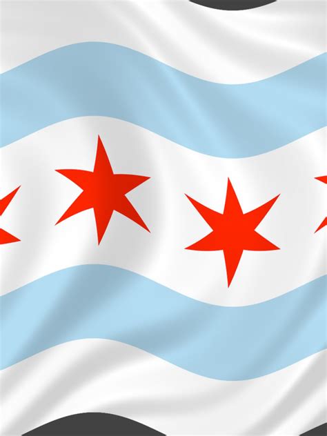 Chicago Flag Wallpaper - WallpaperSafari