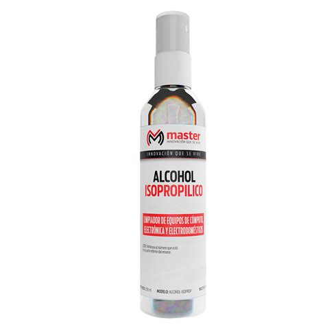 ALCOHOL-ISOPROPILICO - Master Electronicos