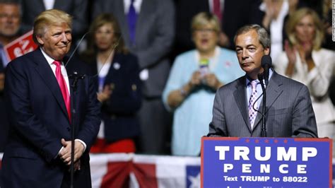 Donald Trump gets boost from Brexit leader Nigel Farage - CNNPolitics