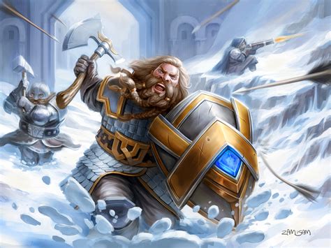 Dwarven King by Jakub Jagoda : ImaginaryDwarves