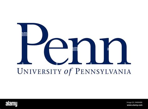 University of Pennsylvania, Logo, White background Stock Photo - Alamy