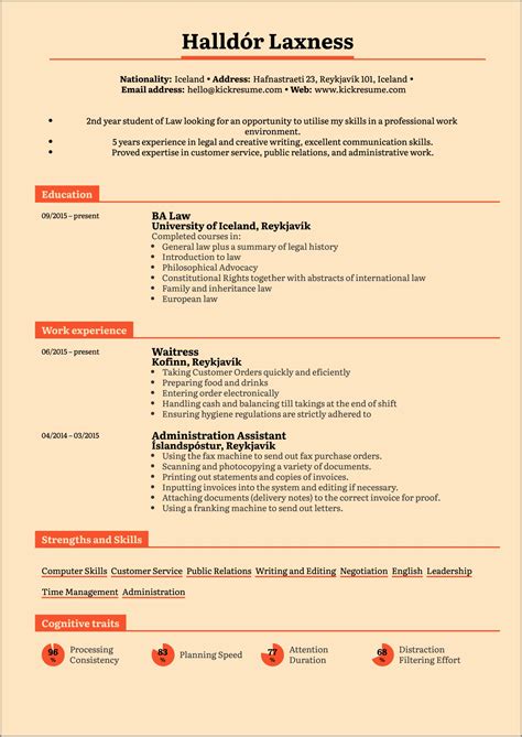 Resume Sample College Student No Internship Experience - Resume Example Gallery