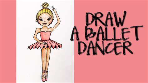 Easy Ballerina Drawing Step By Step - bmp-reginald