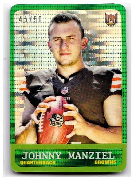 Johnny Manziel Football Cards - Football Singles and Rookie Trading Cards