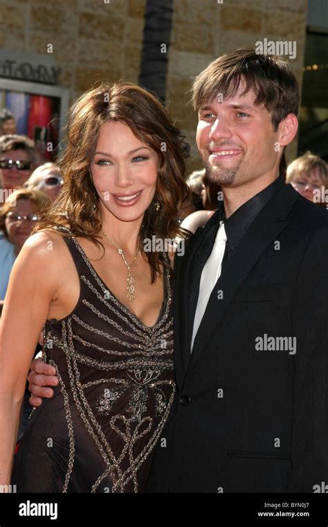 Hunter Tylo & her son Chris 34th Annual Daytime Emmy Awards - Arrivals Kodak Theater Hollywood ...