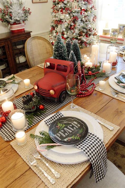 100 Best Christmas Table Decoration Tips and Ideas with Images