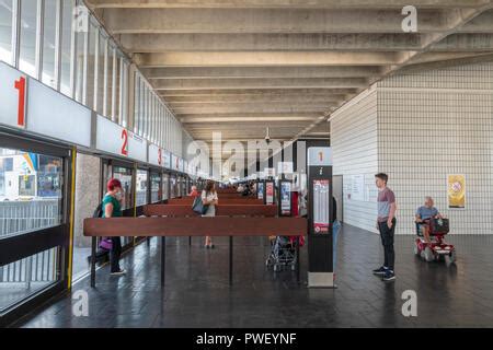 Inside Preston bus station Stock Photo - Alamy