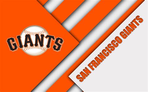 Download MLB Logo Baseball San Francisco Giants Sports 4k Ultra HD ...