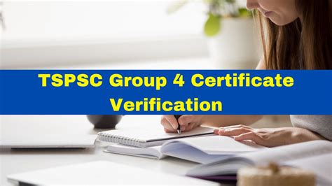 TSPSC Group 4 Certificate Verification Timetable Released At tspsc.gov.in; Check Documents ...