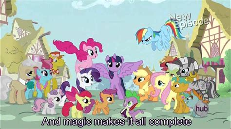 My Little Pony Theme Song [With Lyrics] - My Little Pony Friendship is Magic Song - YouTube Music