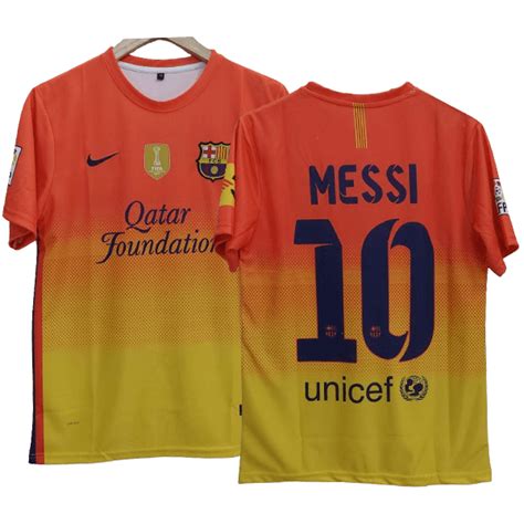 Messi Barcelona 2012-13 Away Jersey | Retro collection - Cyberried Store