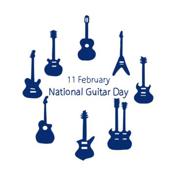 National Guitar Day PNG, Vector, PSD, and Clipart With Transparent Background for Free Download ...