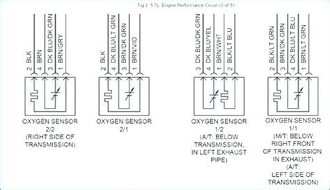 4 Wire Oxygen Sensor Diagram