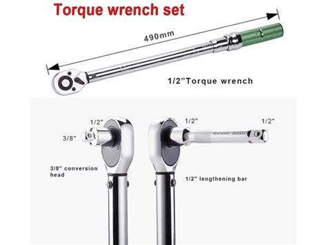 AKM 1/2"-Drive Precision Torque Wrench Set