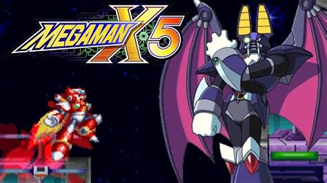 Mega Man X5 Walkthrough | Part 6 - Dark Dizzy/Dark Necrobat (X & Zero) - YouTube