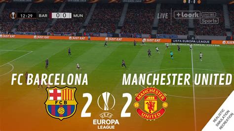 FC BARCELONA vs MANCHESTER UNITED [2-2] • HIGHLIGHTS | VideoGame ...