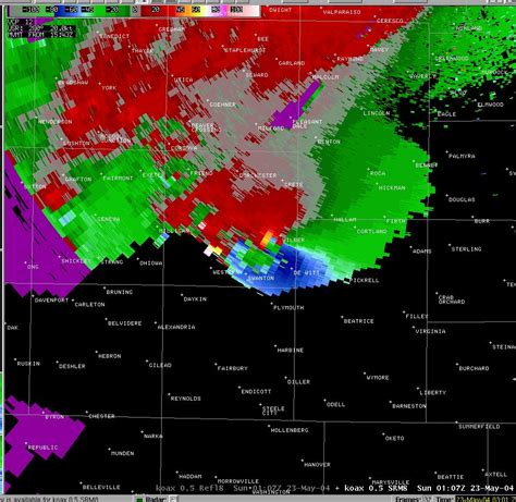 Hallam Nebraska Tornado May 2004