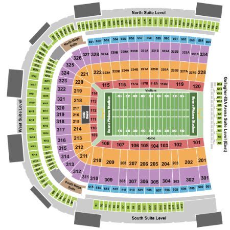 Boone Pickens Stadium Tickets and Boone Pickens Stadium Seating Chart ...