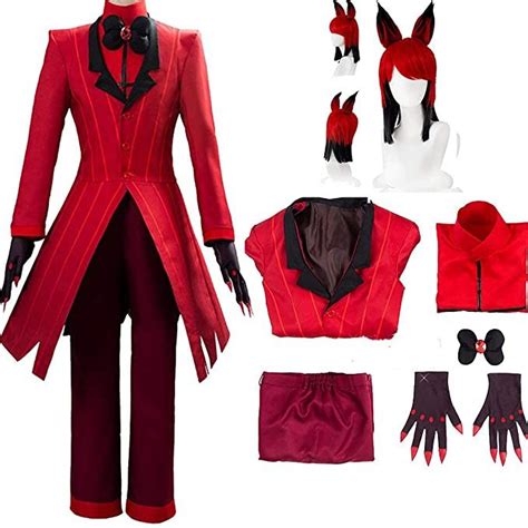 Hazbin Alastor Uniform Costume