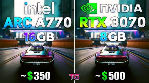 Intel Arc A770 vs RTX 3070 - Technical Comparison of the Intel Arc A770 ...