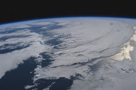 The volcanic eruption of Mount Pavlof in Alaska, USA, photographed on 18 May 2013 from the ISS ...