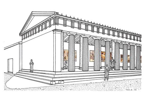 Stoa Poikile Excavations in the Athenian Agora - Biblical Archaeology ...