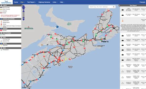 Driving Map Of Nova Scotia Printable | Wells Printable Map