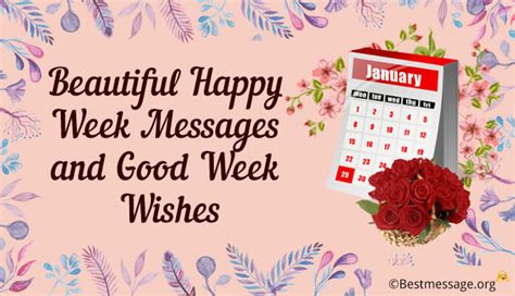 Happy Week Messages and Good Weekend Wishes Messages