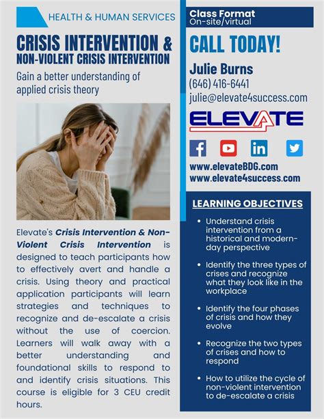 Crisis Intervention & Non-Violent Crisis Intervention | ElevateBDG