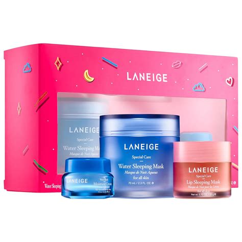 Sleep and Glow Set - LANEIGE | Skincare gift set, Skin care gifts, Laneige