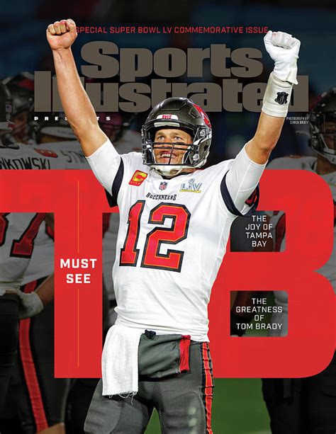 Tampa Bay Bucs Tom Brady Super Bowl LV Commemorative Issue Cover ...