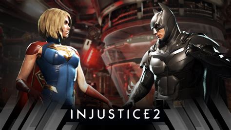 Injustice 2 - Supergirl Vs Batman (Very Hard) - YouTube