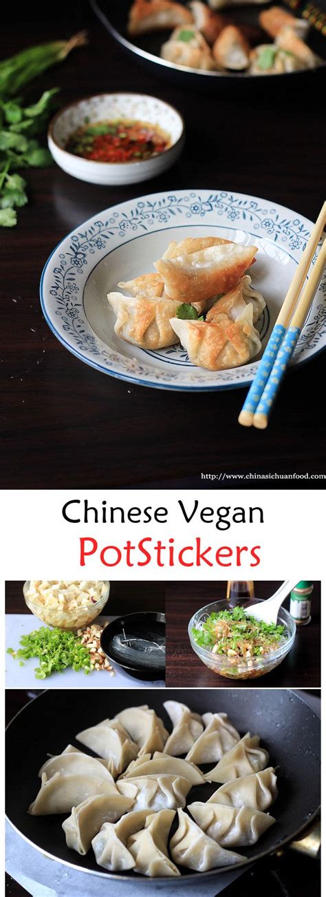 Chinese Vegan PotStickers | China Sichuan Food | Cooking chinese food, Appetizer recipes ...