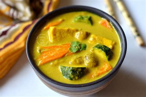 Thai Vegetable Yellow Curry | Cooking From Heart