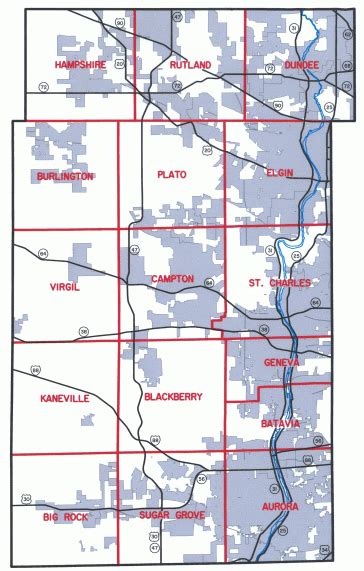 Townships in Kane County | Kane County Democrats