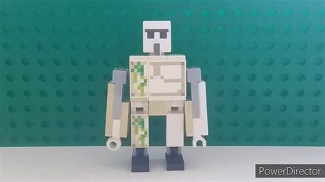 How to build a Lego Minecraft Iron golem - YouTube