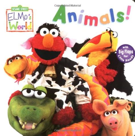 Elmo's World: Animals! (Sesame Street): Random House: 9780375813368: Books - Amazon.ca