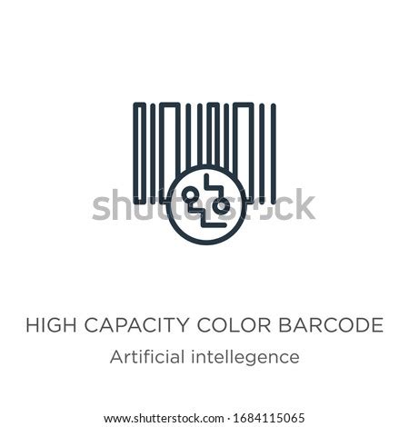 HIGH-CAPACITY-COLOR-BARCODE Stock Vector Images - Avopix.com