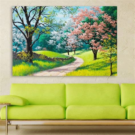 Nature Pictures Wall Art : Buy Multicolor Wood Mother Nature Wall Art By Posh N Plush Online ...